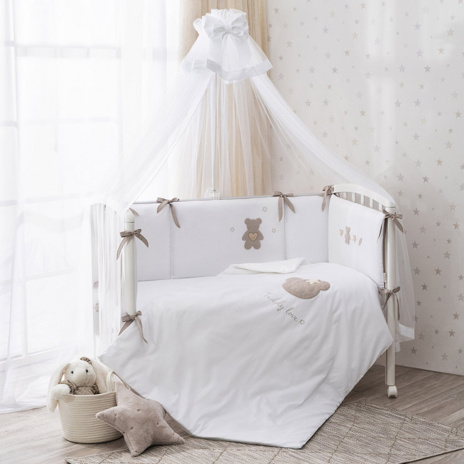 Комплект TEDDY LOVE 6 предметов песочный