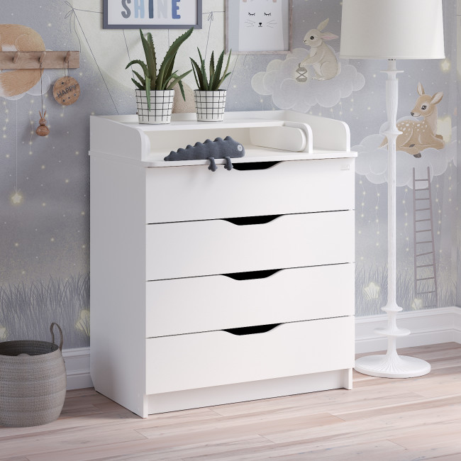 АТОН Комод Сириус-2 "Loft" 804, белый 